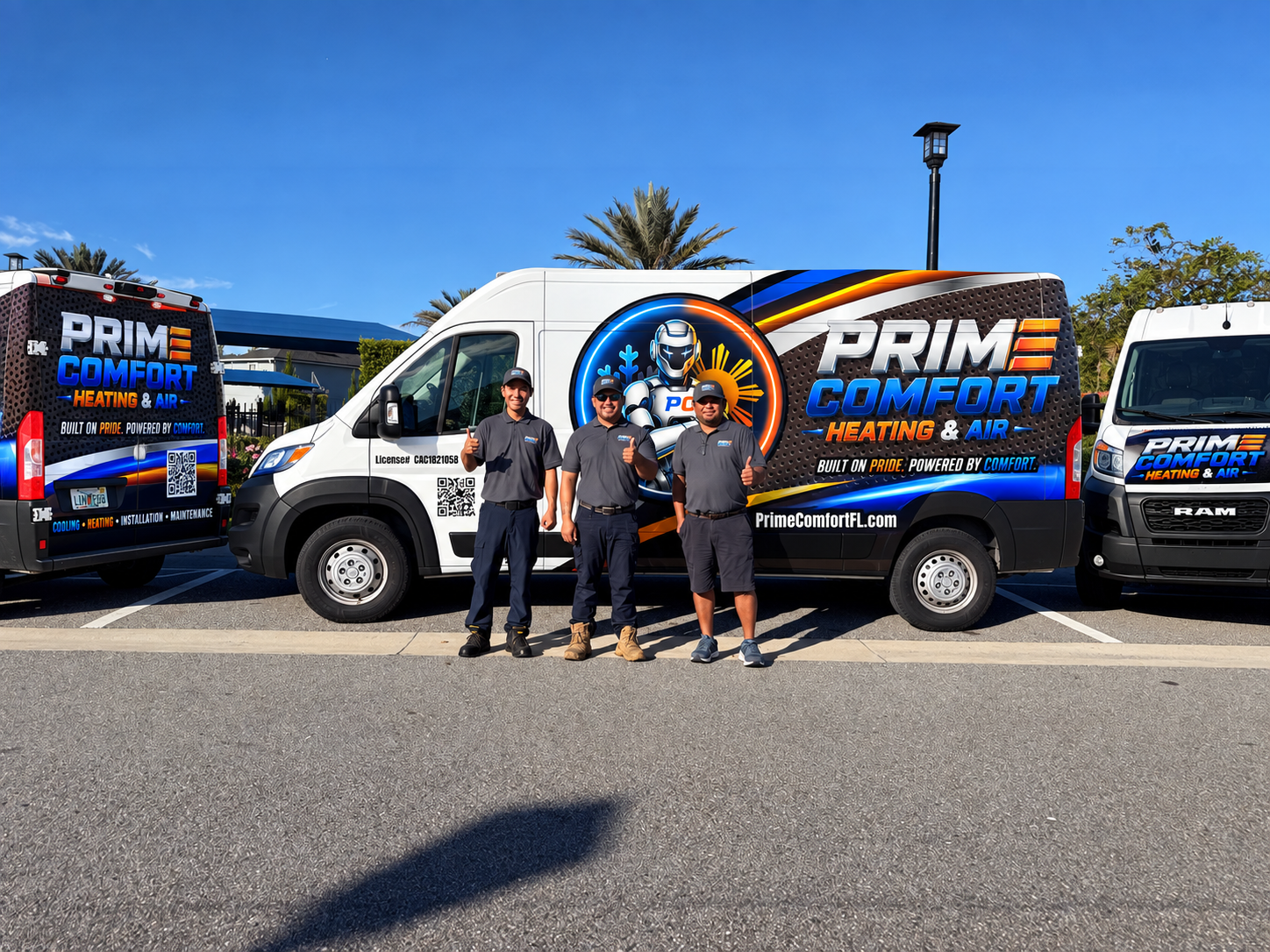 Prime Comfort Heating & Air — founder and lead technician